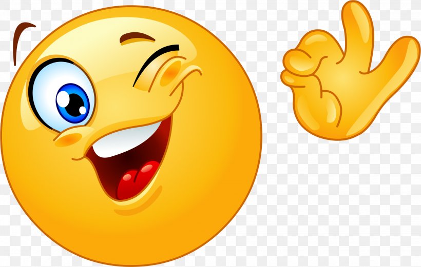 Emoticon Smiley Vector Graphics Emoji Wink, PNG, 2262x1438px, Emoticon, Cartoon, Comedy, Emoji, Facial Expression Download Free
