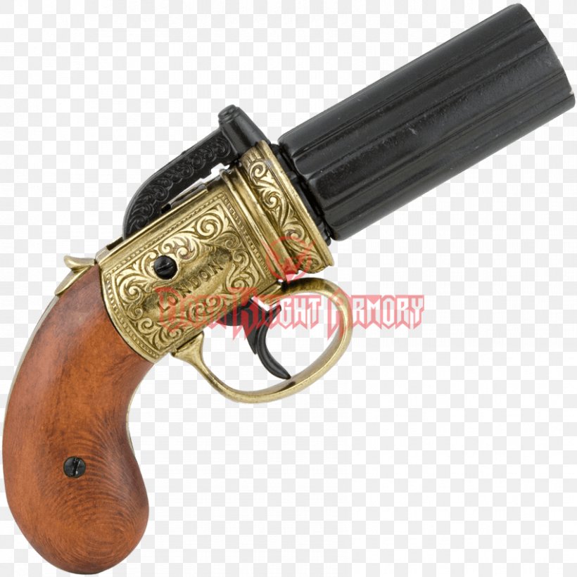 Revolver Firearm Pepper-box Pistol Trigger, PNG, 850x850px, Revolver, Air Gun, American Civil War, Brass, Confederate States Of America Download Free