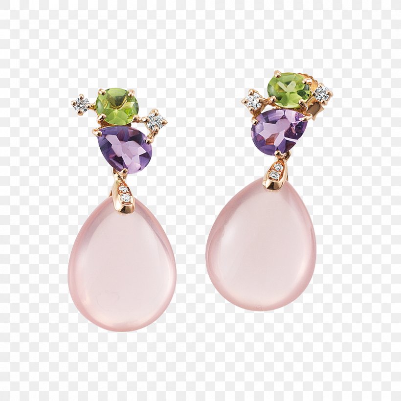 Earring Amethyst Jewellery Water Jeweler, PNG, 1000x1000px, Earring, Amethyst, Bijou, Body Jewellery, Body Jewelry Download Free