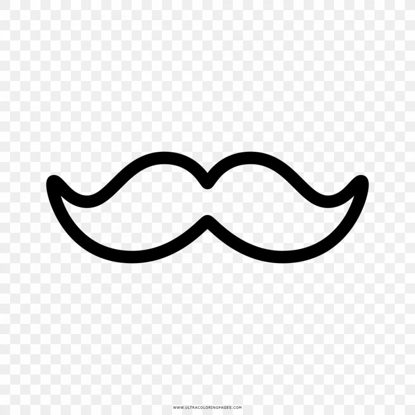 Moustache Drawing Barber Hairdresser Coloring Book, PNG, 1000x1000px, Moustache, Ausmalbild, Barber, Black, Black And White Download Free