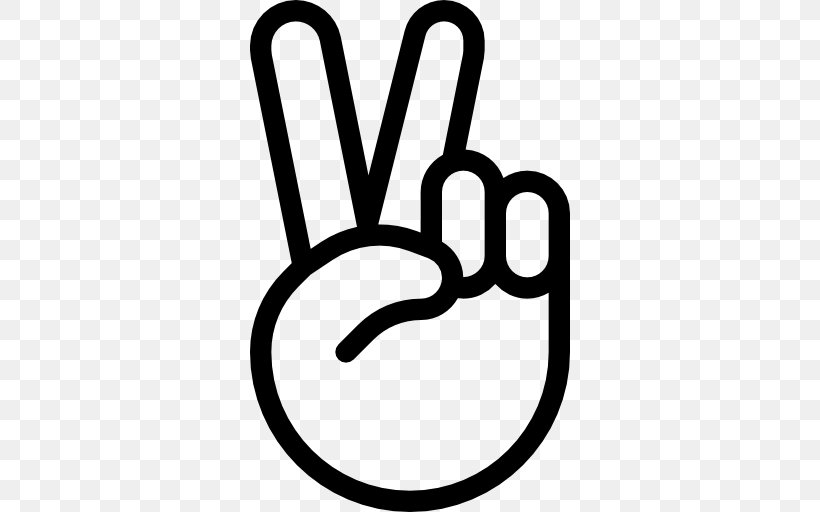 Victory Vector, PNG, 512x512px, Symbol, Area, Black And White, Finger, Gesture Download Free
