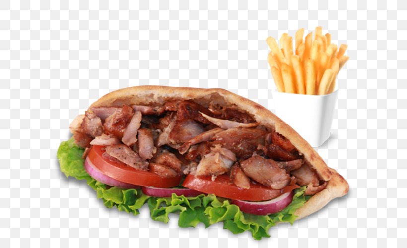 Kebab Pizza Gyro French Fries Chicken Tikka, PNG, 700x500px, Kebab, American Food, Bacon Sandwich, Breakfast Sandwich, Buffalo Burger Download Free