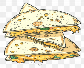 Quesadilla - Stack Of Cheesy Quesadillas Illustration PNG