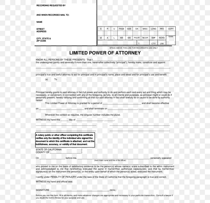 Document Power Of Attorney Entire Limited Indicia Ltd, PNG, 612x792px, Document, Area, California, Diagram, Microsoft Word Download Free