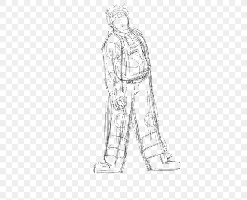 Drawing Line Art Shoulder Sketch, PNG, 500x666px, Drawing, Arm, Artwork, Black And White, Cartoon Download Free