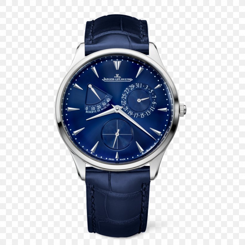 Jaeger-LeCoultre Master Ultra Thin Moon Watch Jewellery Chronograph, PNG, 1024x1024px, Jaegerlecoultre, Brand, Chronograph, Cobalt Blue, Electric Blue Download Free