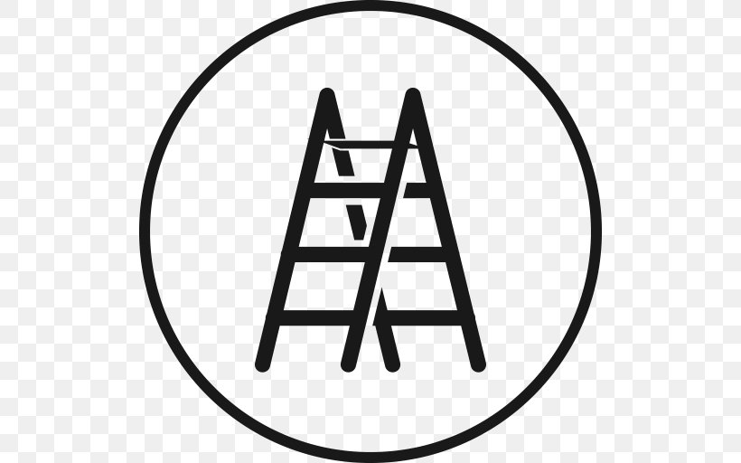 Ladder Escabeau Wood B144 Scaffolding, PNG, 512x512px, Ladder, Area, Black And White, Brand, Consultant Download Free