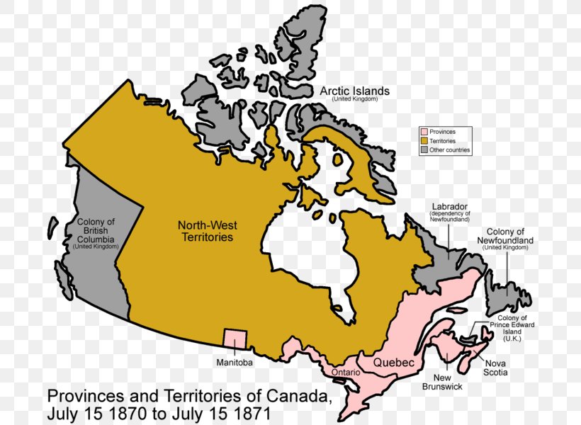 Province Or Territory Of Canada Canadian Confederation Map History Of Canada, PNG, 694x600px, Canada, Area, Canadian Confederation, Carnivoran, Cartoon Download Free