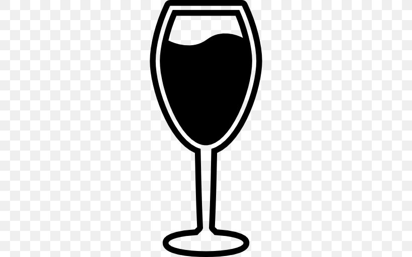 Wine Glass Champagne Glass Drink, PNG, 512x512px, Wine Glass, Alcoholic Drink, Black And White, Bottle, Champagne Download Free
