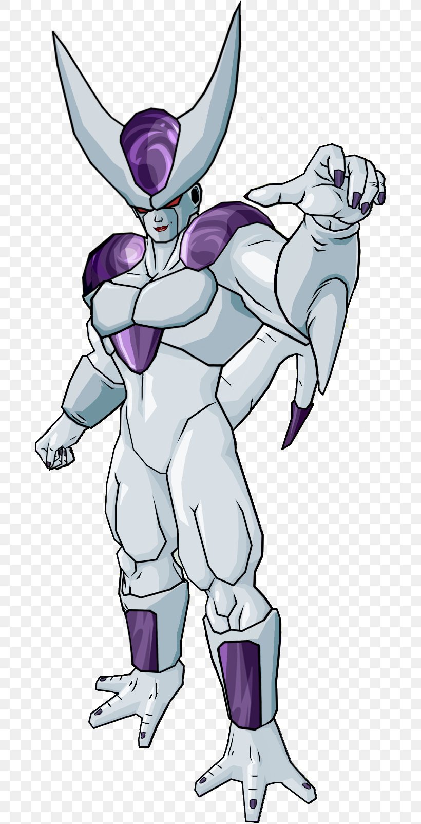 Frieza Goku Dodoria Cell Dragon Ball, PNG, 684x1604px, Watercolor, Cartoon, Flower, Frame, Heart Download Free