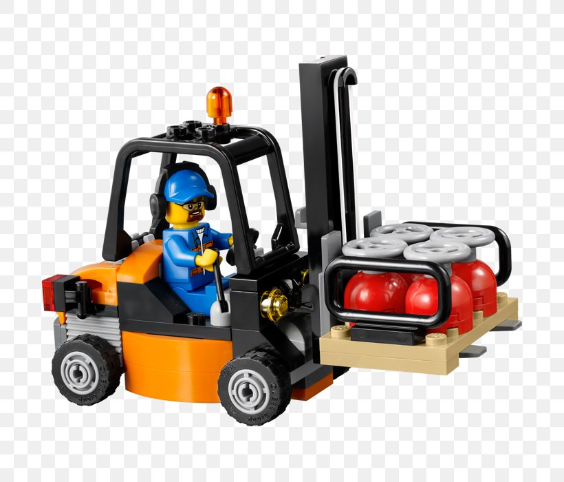 Lego City LEGO 60020 City Cargo Truck Forklift Toy, PNG, 700x700px, Lego City, Cargo, Forklift, Forklift Truck, Lego Download Free