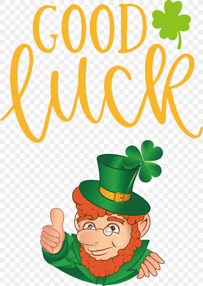 Saint Patrick Patricks Day Good Luck, PNG, 2229x3137px, Saint Patrick, Behavior, Cartoon, Character, Christmas Day Download Free