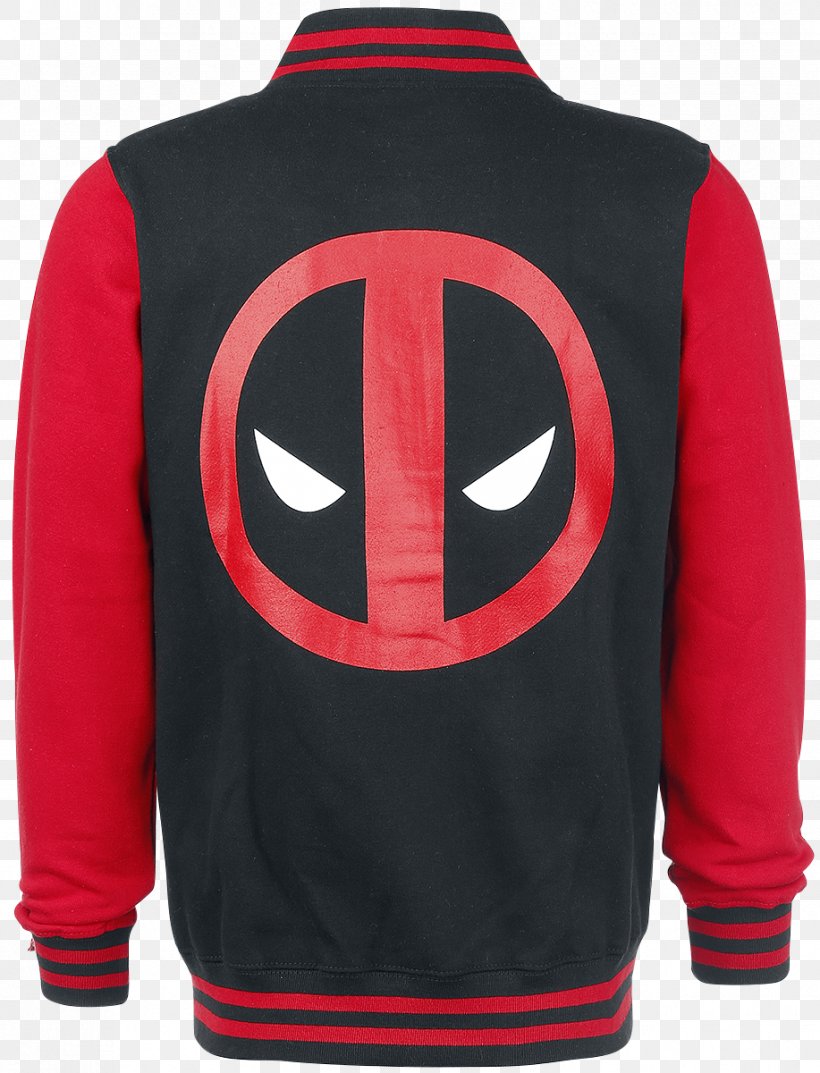 Deadpool Jacket Marvel Comics Letterman Marvel Studios, PNG, 917x1200px, Deadpool, Brand, Clothing, Coat, Film Download Free