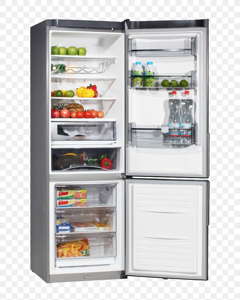 Refrigerator Home Appliance Refrigeration Stock Photography Congelador, PNG, 745x1024px, Refrigerator, Congelador, Defrosting, Dishwasher, Display Case Download Free