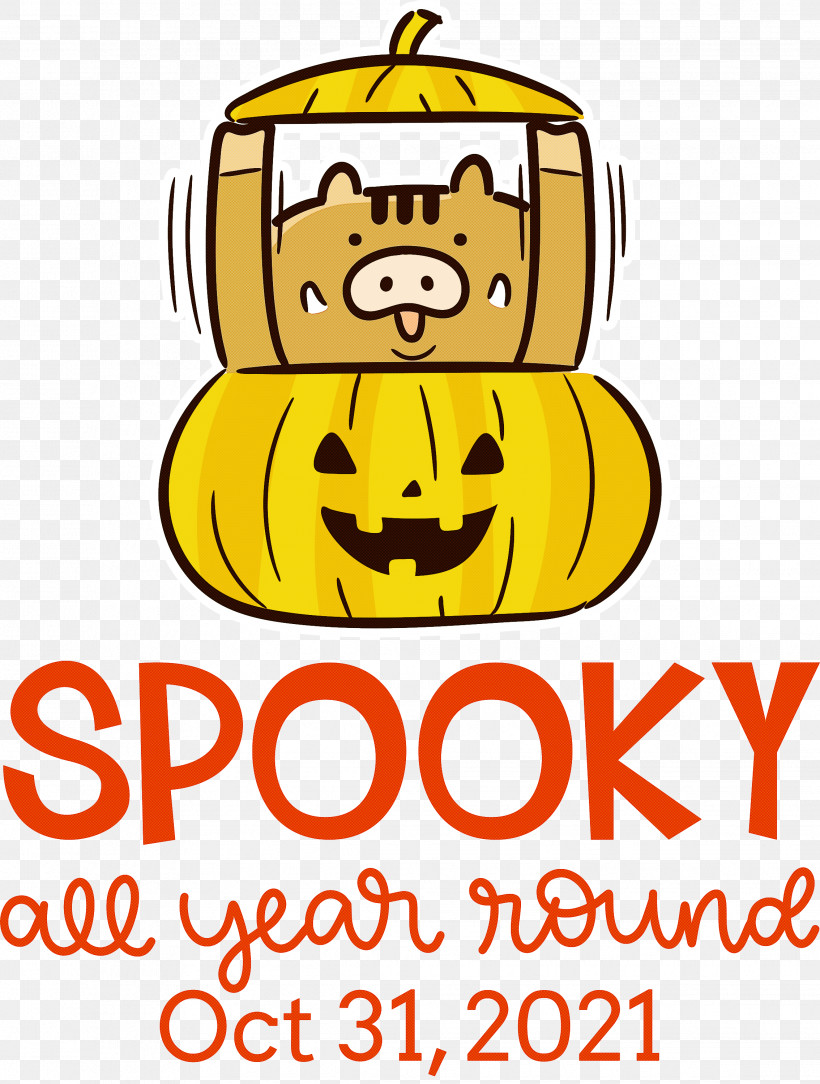 Spooky Halloween, PNG, 2268x3000px, Spooky, Birthday, Cartoon, Christmas Day, Emoji Download Free