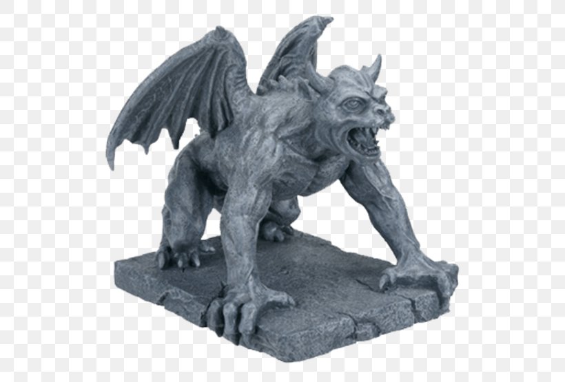 Gargoyle Statue Figurine Sculpture Gothic Art, PNG, 555x555px, Gargoyle, Art, Bust, Collectable, Decorative Arts Download Free