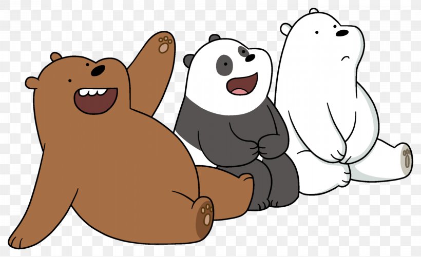 Giant Panda Polar Bear The Baby Bears, PNG, 2728x1670px, Watercolor, Cartoon, Flower, Frame, Heart Download Free