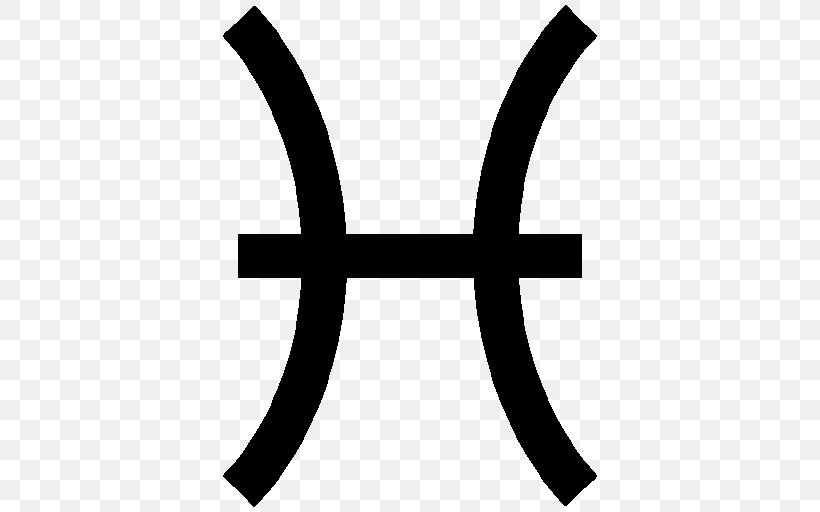 Pisces Astrological Sign Symbol Astrology Zodiac, PNG, 512x512px, Pisces, Aquarius, Astrological Sign, Astrology, Black Download Free