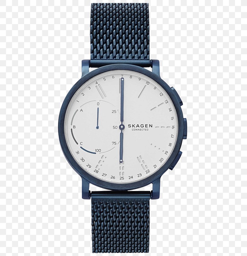 Skagen Hagen Connected Skagen Denmark Smartwatch Clothing, PNG, 600x850px, Skagen Hagen Connected, Blue, Bracelet, Brand, Chronograph Download Free