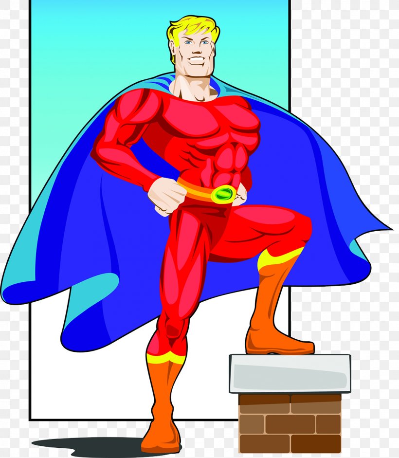 Superman Superhero Cartoon Illustration, PNG, 1094x1256px, Superman, Animation, Art, Cartoon, Drawing Download Free