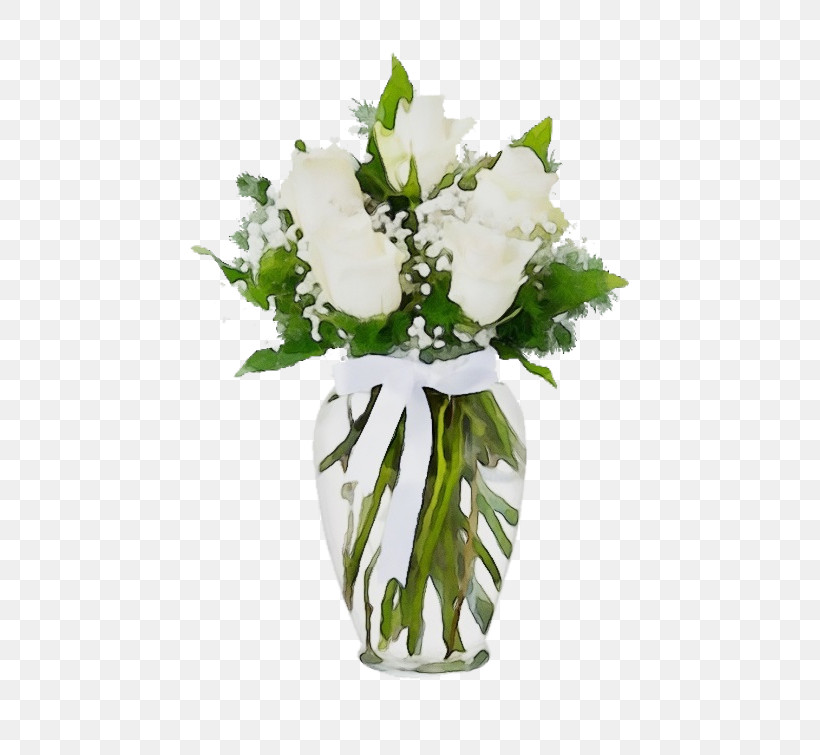 Flower White Vase Plant Cut Flowers, PNG, 687x755px, Watercolor, Bouquet, Cut Flowers, Floristry, Flower Download Free