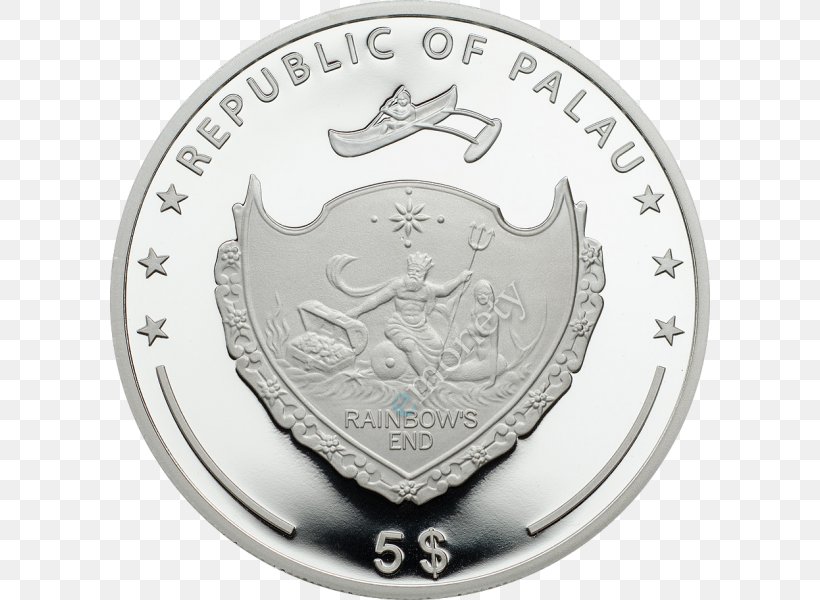 Palau Silver Coin Proof Coinage, PNG, 600x600px, Palau, Coin, Coin Collecting, Commemorative Coin, Currency Download Free
