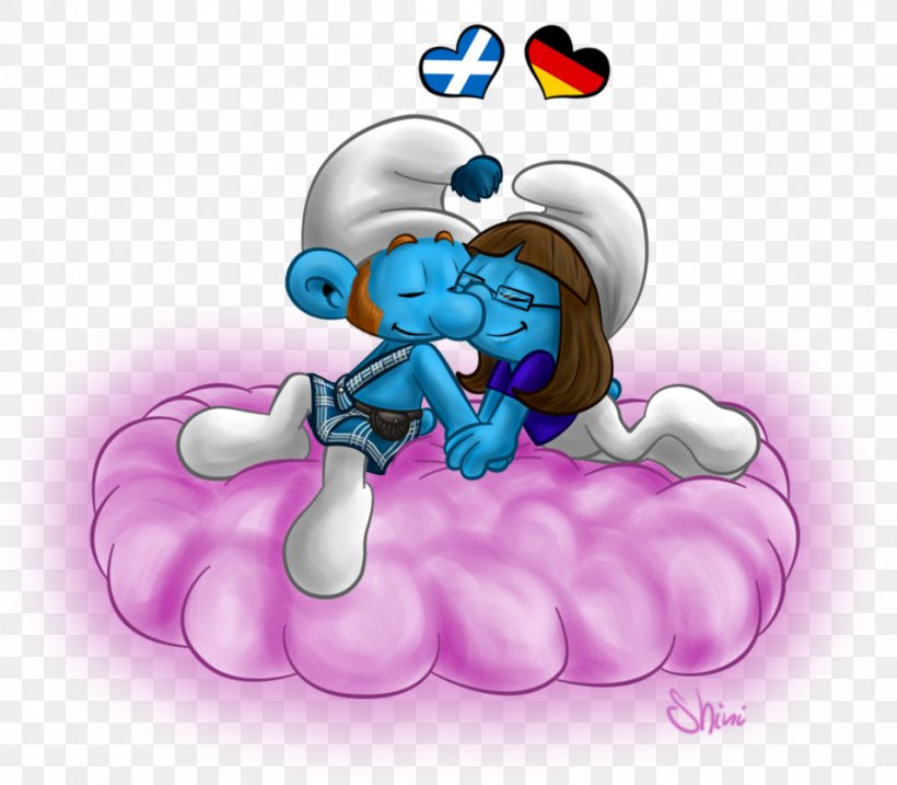 The Smurfs DeviantArt Character Illustration, PNG, 956x836px, Watercolor, Cartoon, Flower, Frame, Heart Download Free