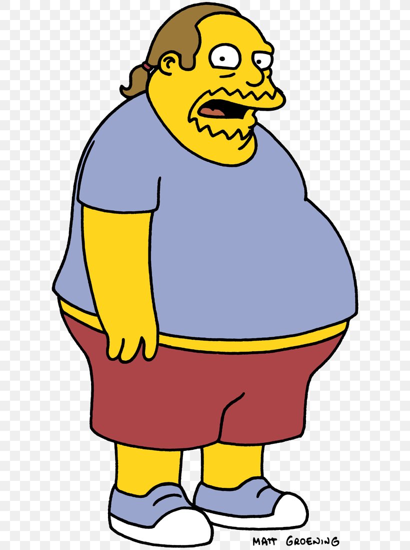 Comic Book Guy Bart Simpson Milhouse Van Houten Professor Frink, PNG, 622x1098px, Comic Book Guy, Area, Art, Artwork, Bart Simpson Download Free