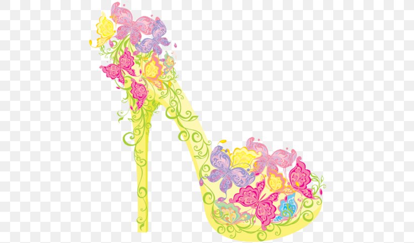 High-heeled Footwear Shoe Flower Stiletto Heel, PNG, 550x482px, Highheeled Footwear, Clothing, Fashion, Floral Design, Flower Download Free