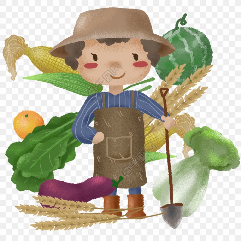 Vegetable Cartoon, PNG, 1024x1024px, Cartoon, Advertising, Character, Drawing, Gardener Download Free