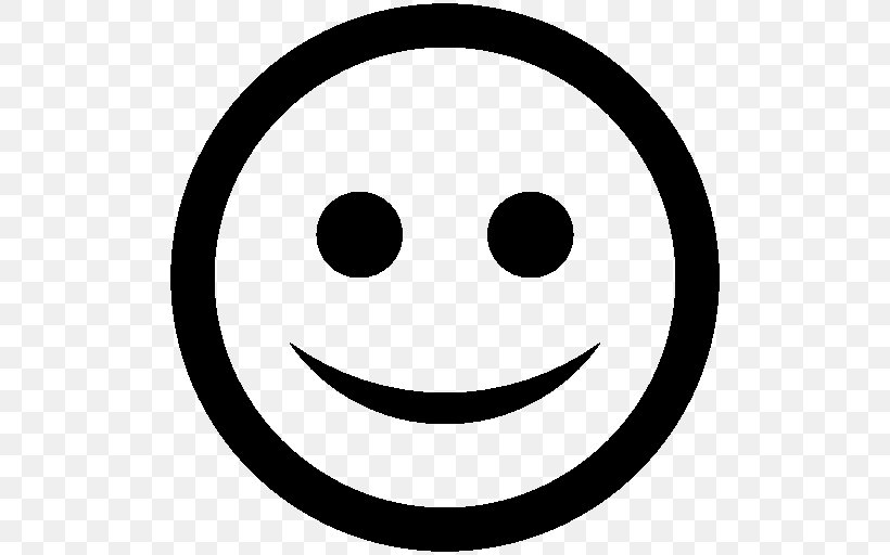 Emoticon Smiley Wink, PNG, 512x512px, Emoticon, Area, Black And White, Emotion, Face Download Free