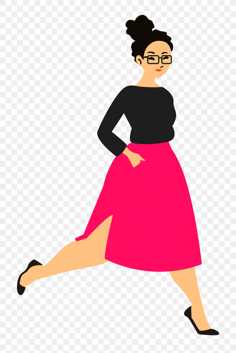 Skirt Cartoon Clothing Fashion, PNG, 1667x2500px, Skirt, Cartoon, Clothing, Fashion, Model Download Free