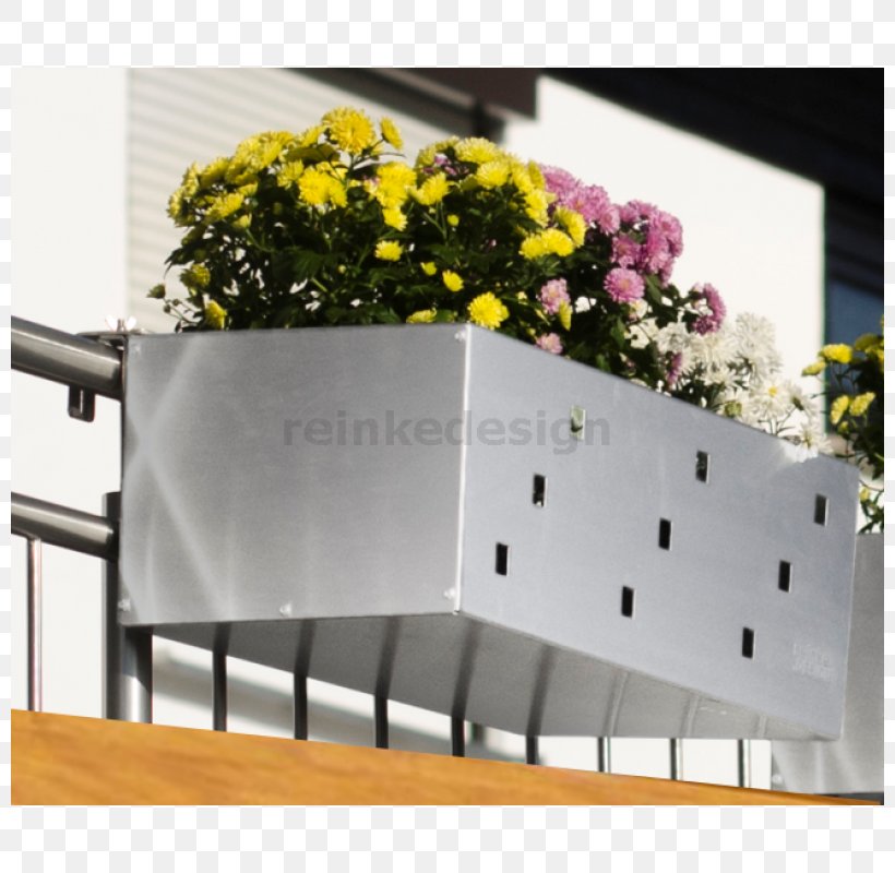 Flowerpot Deck Railing Balcony Terrace Edelstaal, PNG, 800x800px, Flowerpot, Artificial Flower, Balcony, Deck Railing, Edelstaal Download Free