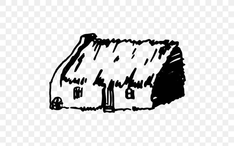 Connemara Ireland Cottage Storey Building, PNG, 512x512px, Connemara, Area, Black, Black And White, Brand Download Free