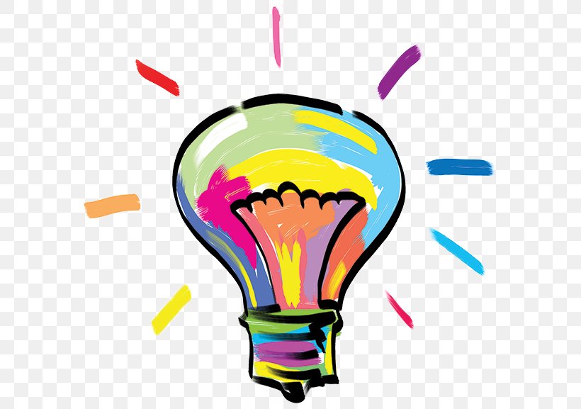 Incandescent Light Bulb Color Concept Art Clip Art, PNG, 616x577px, Incandescent Light Bulb, Art, Balloon, Business Intelligence, Color Download Free