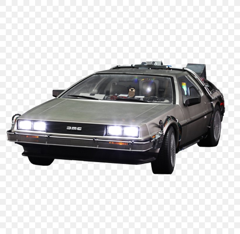 Marty McFly DeLorean DMC-12 DeLorean Time Machine Hot Toys Limited Back To The Future, PNG, 800x800px, 16 Scale Modeling, Marty Mcfly, Action Toy Figures, Automotive Design, Automotive Exterior Download Free