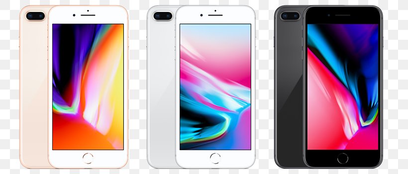 Apple IPhone 8 Plus IPhone X Telephone, PNG, 807x350px, 64 Gb, 256 Gb, Apple Iphone 8 Plus, Apple, Communication Device Download Free