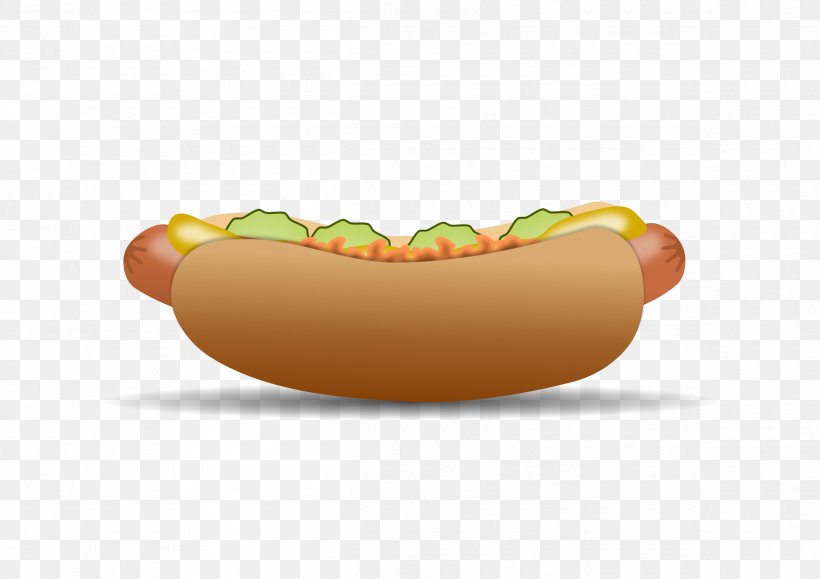 Hot Dog Fast Food Bratwurst Clip Art, PNG, 2400x1697px, Hot Dog, Bratwurst, Bread, Bun, Dog Download Free