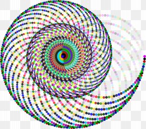 Tango - Spiral Circle Point Pattern PNG