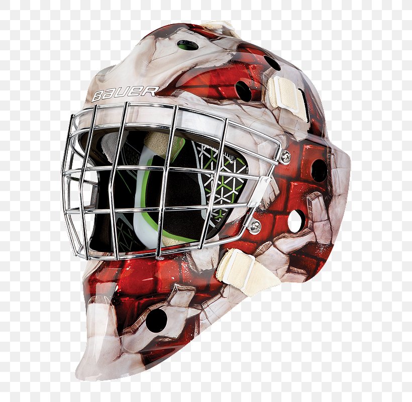 Goaltender Mask Bauer Hockey Ice Hockey, PNG, 800x800px, Goaltender Mask, Bauer Hockey, Bicycle Clothing, Bicycle Helmet, Bicycles Equipment And Supplies Download Free