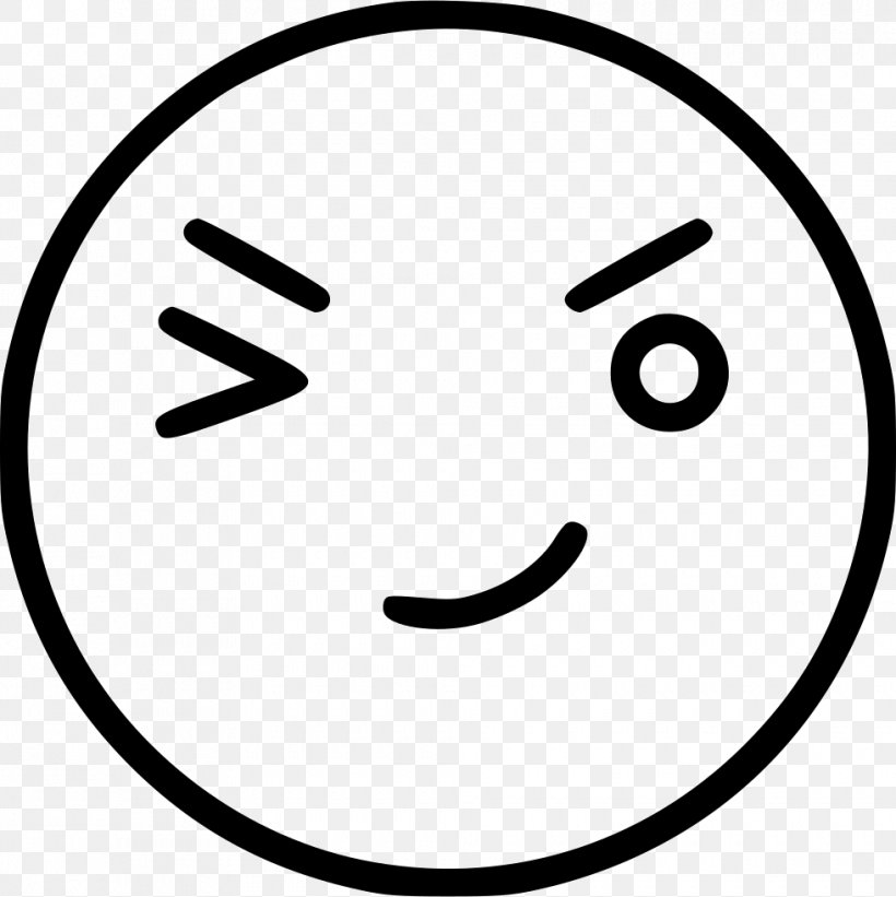 Smiley Sadness Emoticon Face Clip Art, PNG, 980x982px, Smiley, Area, Black And White, Crying, Drawing Download Free