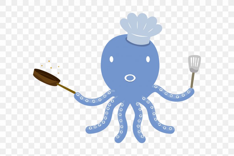 T-shirt Octopus Zazzle Chef, PNG, 3543x2362px, Tshirt, Art, Cephalopod, Chef, Drawing Download Free