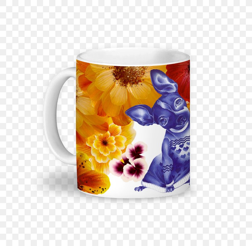 Coffee Cup Mug, PNG, 800x800px, Coffee Cup, Cup, Drinkware, Flower, Mug Download Free