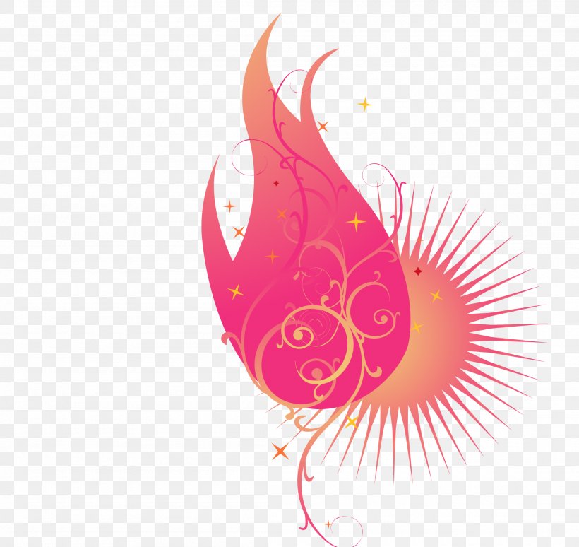 Flame Cdr Adobe Illustrator, PNG, 2205x2083px, Flame, Cdr, Fire, Pink, Red Download Free