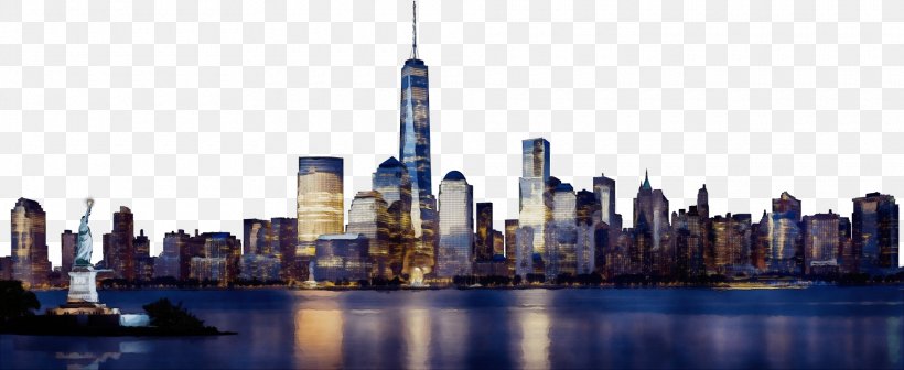 New York City, PNG, 1920x787px, Watercolor, Architecture, Building, Cities Skylines, City Download Free