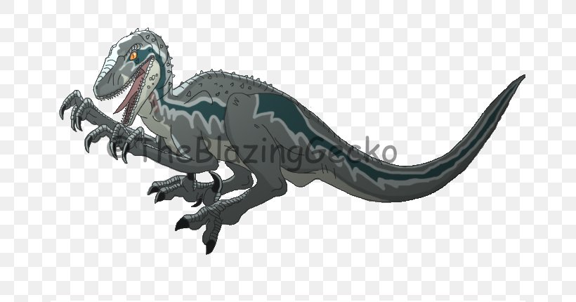 Velociraptor Indoraptor Jurassic Park Art Tyrannosaurus, PNG, 676x430px, Velociraptor, Animal Figure, Art, Blue, Color Download Free
