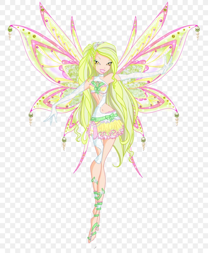 Bloom Tecna Stella Fairy Character, PNG, 801x998px, Bloom, Art, Butterfly, Character, Costume Design Download Free