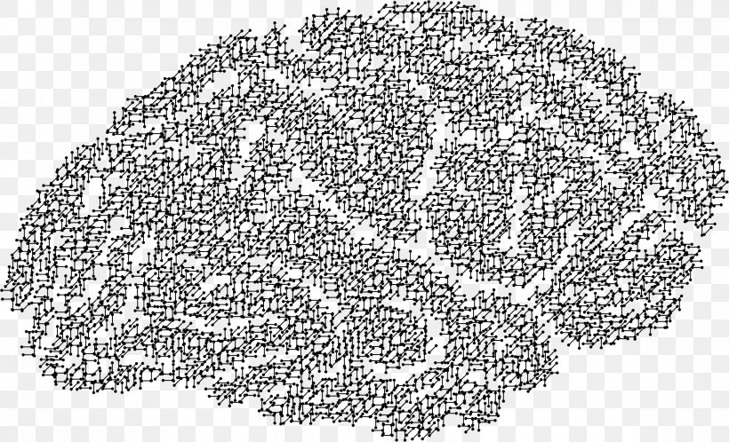 Brain Silhouette Skull Clip Art, PNG, 2344x1424px, Brain, Art, Artwork, Black And White, Color Download Free