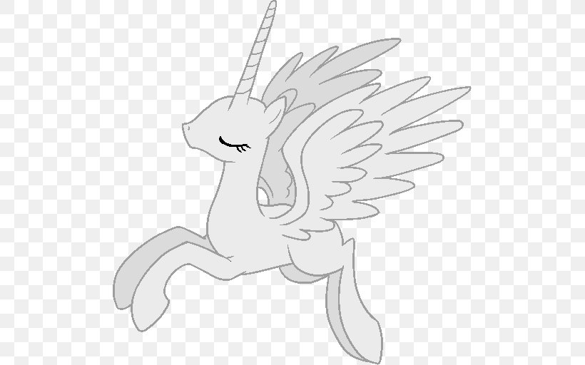 My Little Pony Winged Unicorn Drawing Derpy Hooves, PNG, 503x512px, Pony, Art, Artwork, Black And White, Derpy Hooves Download Free