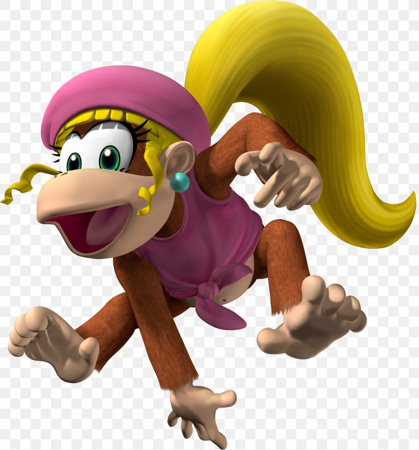 Donkey Kong Country 3: Dixie Kong's Double Trouble! Donkey Kong Country 2: Diddy's Kong Quest Donkey Kong Country: Tropical Freeze Diddy Kong Racing, PNG, 2920x3138px, Donkey Kong Country, Diddy Kong, Diddy Kong Racing, Diddy Kong Racing Ds, Dixie Kong Download Free